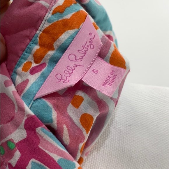 Lilly Pulitzer beach shirt dress/tunic - Picture 8 of 8